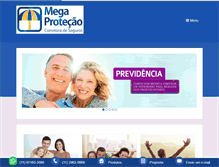Tablet Screenshot of megaprotecao.com.br